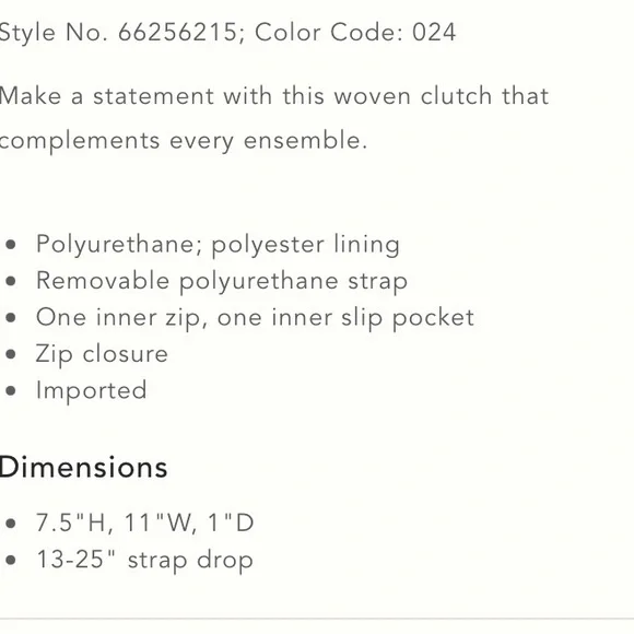 Anthropologie Woven Crossbody - Picture 4 of 6